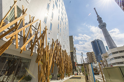 Installation for Time Travel towards Historic Tokyo